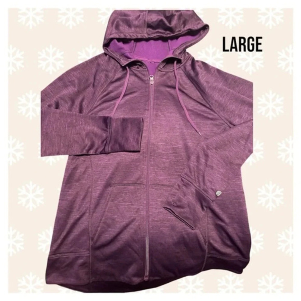 Women’s purple jacket large